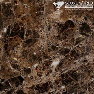 Cuarto de baño pulido Ostras de mármol oscuro de Emprador para el suelo / mármol de la pared Escalera / paso / el piso del piso de la elevación Lobby (MT066)